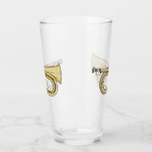 Voorbeeld van de cartoon glas (Links)