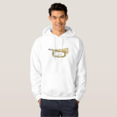 Voorbeeld van de cartoon hoodie (Voorkant volledig)