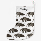 Voorbeeld van de cartoon kleine kerstsok (Achterkant)