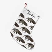 Voorbeeld van de cartoon kleine kerstsok (Voorkant (Hangend))