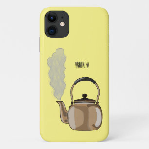 Voorbeeld van de cartoon op de voorzijde of op de  iPhone 11 hoesje