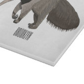 Voorbeeld van de cartoon snijplank (Hoek)