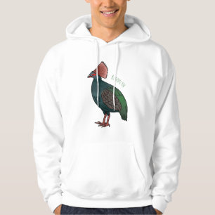 Voorbeeld van de cartoon van de gemiste patrijzen hoodie