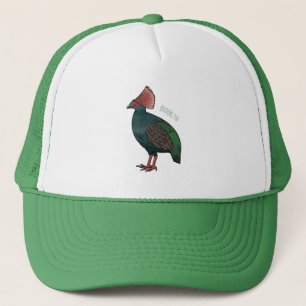 Voorbeeld van de cartoon van de gemiste patrijzen trucker pet