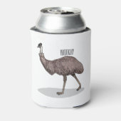 Voorbeeld van de cartoon van Emu Blikjeskoeler (Blikje Achterkant)