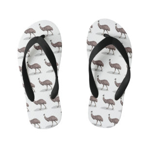 Voorbeeld van de cartoon van Emu Kinder Teenslippers