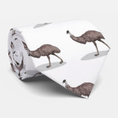 Voorbeeld van de cartoon van Emu Stropdas (Opgerold)