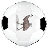 Voorbeeld van de cartoon van Emu Voetbal (Gedraaid)