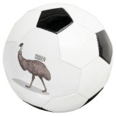 Voorbeeld van de cartoon van Emu Voetbal (Drie kwart)