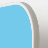 Voorbeeld van de cartoon van het rode luchtvliegtu pickleball paddle (Links Detail)