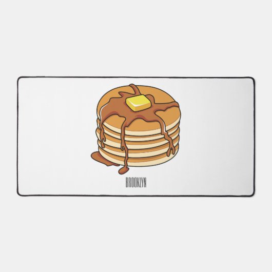 Voorbeeld van de cartoon van Pancake Bureaumat (Voorkant)