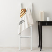 Voorbeeld van de cartoon van Pancake Sherpa Deken (In situ)