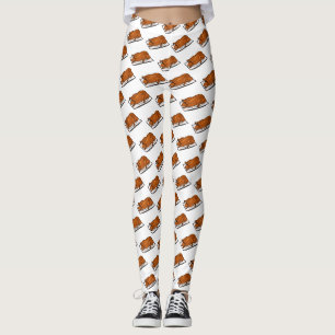 Voorbeeld van de cartoon van pekeleenden leggings