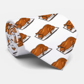 Voorbeeld van de cartoon van pekeleenden stropdas (Opgerold)