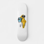 Voorbeeld van de cartoon van wegwalsen skateboard (Voorkant)