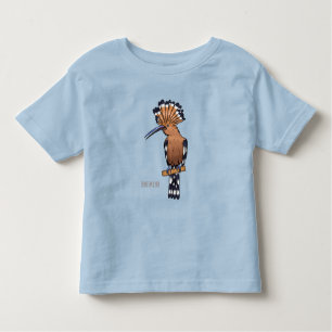 Voorbeeld van de Euraziatische cartoon van hoopvog Kinder Shirts