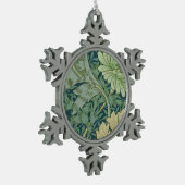 Voorbeeld van het patroon van het behangsel met Ch Tin Sneeuwvlok Ornament (Links)