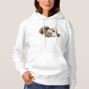 Voorbeeld van paddenstoelcartoon hoodie