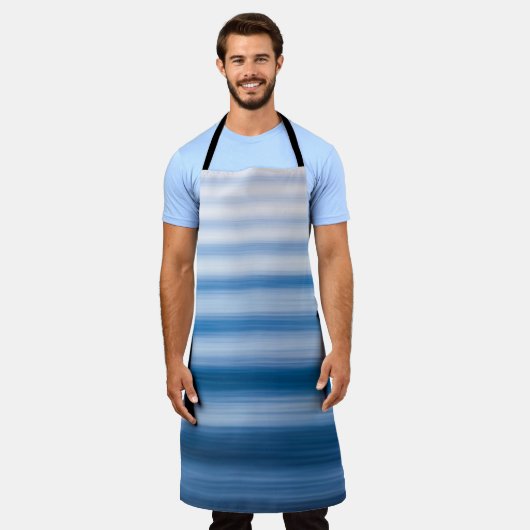 Voorbeeld waterrimpel schort (Gedragen)