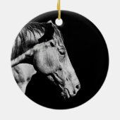 voorbeen van het paard keramisch ornament (Achterkant)