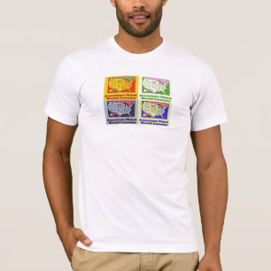 Voorbehoud voor pine Ridge-ondersteuning T-shirt