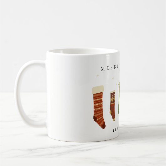 VOORBEHOUDEN VAN ELEGANT PASTEL RED GREEN STAR CHI KOFFIEMOK (Links)