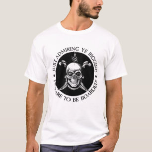 Voorbereiden om te worden ingesloten t-shirt