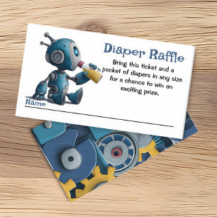 Voorbereiden op de Baby Luier Raffle Informatiekaartje
