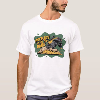 Voorbereiden voordat je met je off-road SUV spring T-shirt