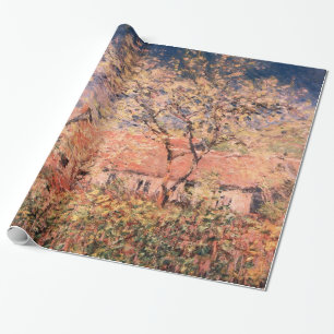 Voorbereiding in Giverny door Claude Monet Cadeaupapier