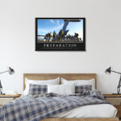 Voorbereiding: Inspirerend prijsopgave Canvas Afdruk (Insitu (Slaapkamer))