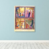 Voorbereiding van de Passover Canvas Afdruk (Insitu (Houten vloer))