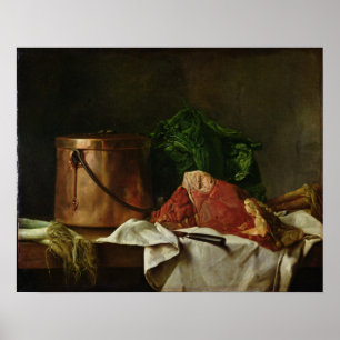 Voorbereidingen voor een steegje poster