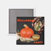 Voorbereidingen voor Halloween Magneet (Voorkant / Achterkant)