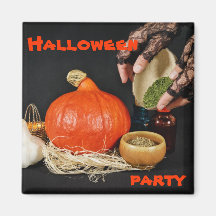 Voorbereidingen voor Halloween-souvenir