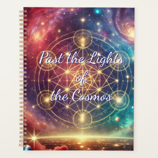 Voorbij de cosmos planner (Voorkant)