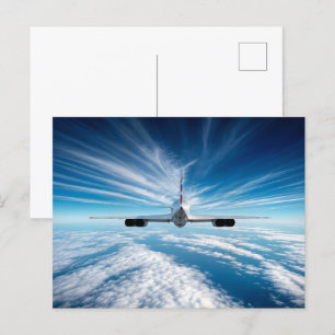 Voorbij de horizon: Concorde van achteren Briefkaart