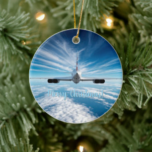Voorbij de horizon: Concorde van achteren Keramisch Ornament