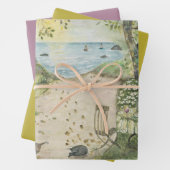 Voorbij de horizon inpakpapier vel (In situ)