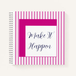 Voorbij de horizon Minimalistische inspirerende qu Notitieboek