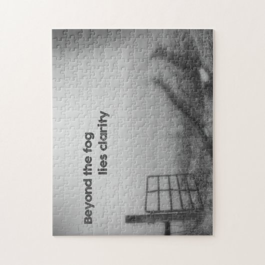 Voorbij de mist is helderheid - 11x14 - 252 pcs. legpuzzel (Verticaal)
