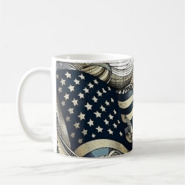 Voorbij de strepen en sterren koffiemok