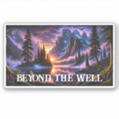 Voorbij de Well Sticker (Voorkant)