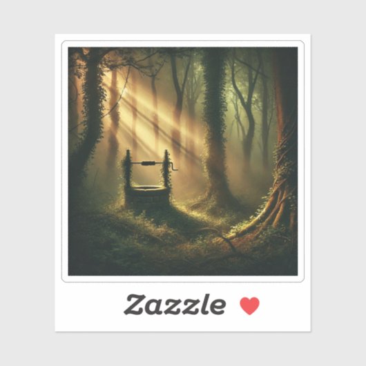 Voorbij de Well Sticker 3x3" (Vel)