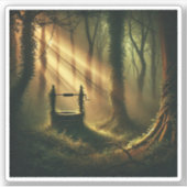 Voorbij de Well Sticker 3x3" (Voorkant)