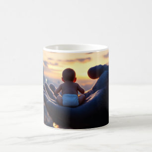 Voorbij de zonsopgang koffiemok