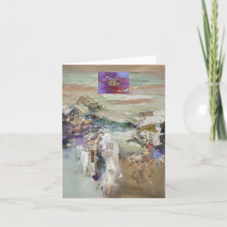 Voorbij Vele Horizonnen Notecard Kaart