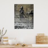 Voorbijgaande 1 poster (Keuken)