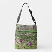 Voorbode van Spring All Over Canvas tas (Achterkant)