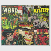 Voorcodeerpapier voor komische boekopvulling cadeaupapier (Vlak)